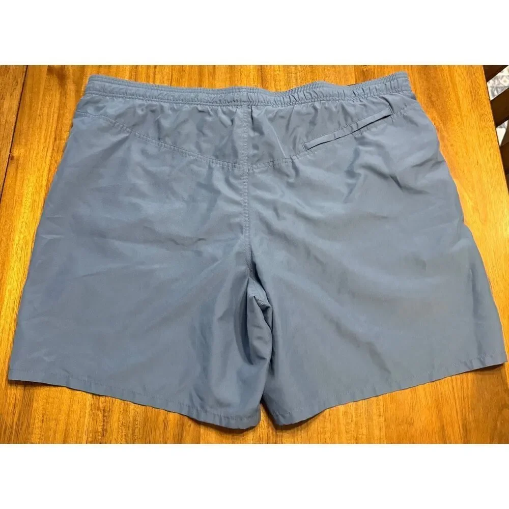 Speedo Swim Shorts Mens Size Large Blue Drawcord Mesh Lined